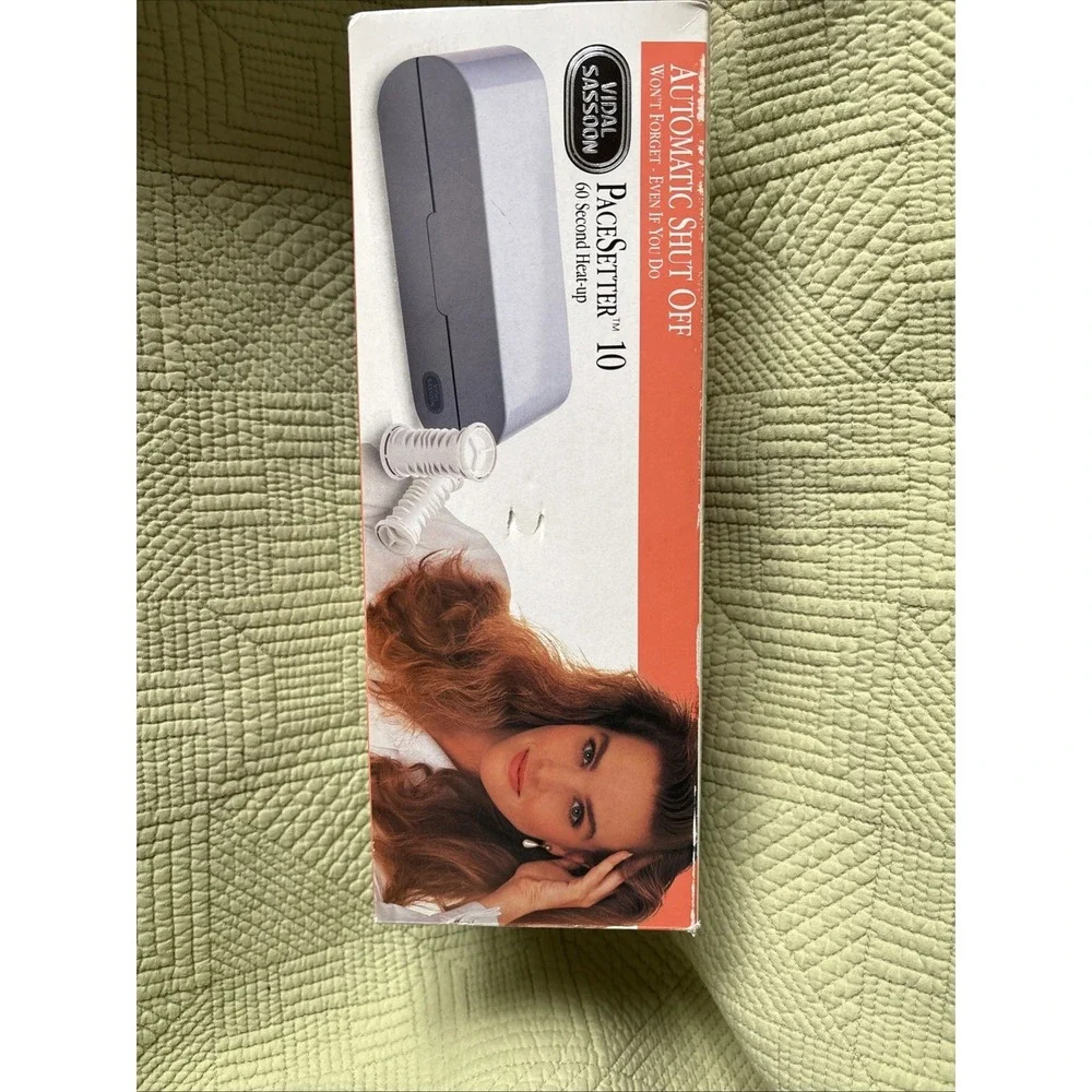 Vidal Sassoon PaceSetter 10 Hot Rollers Hairsetter New Open Box Vintage